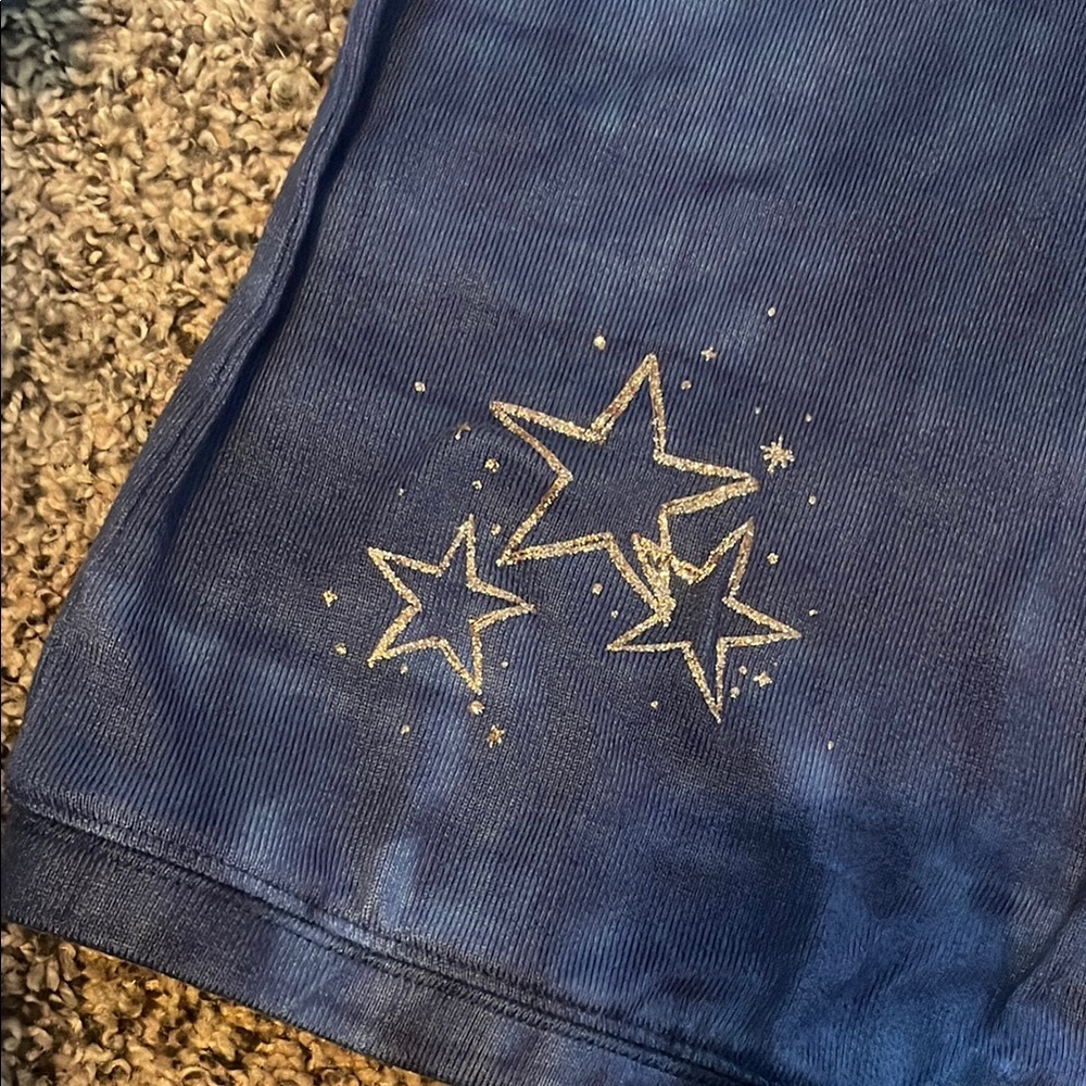 SO Blue Kids Hoodie with Star Accents - Picture 2 of 7